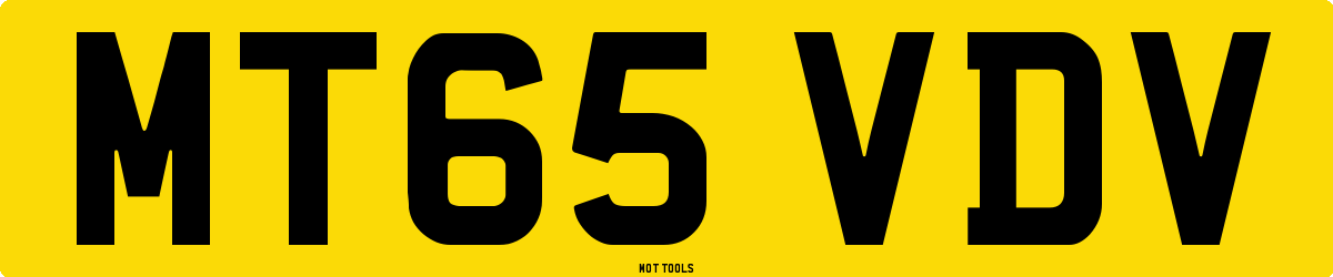 MT65VDV MOT Check