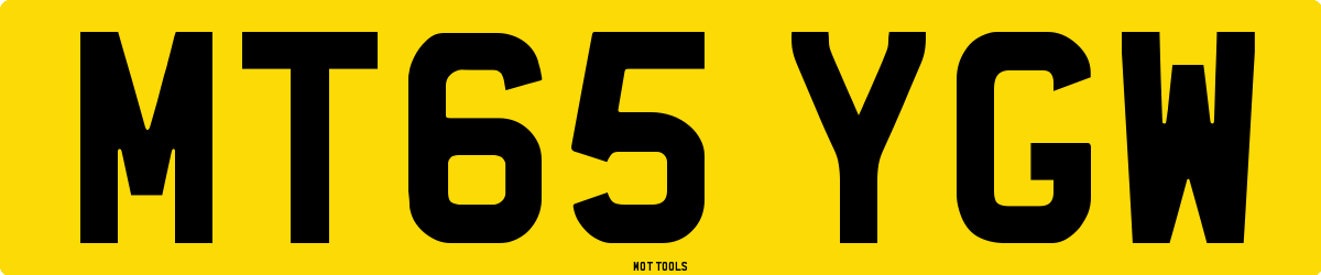 MT65YGW MOT Check