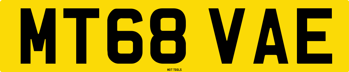 MT68VAE MOT Check