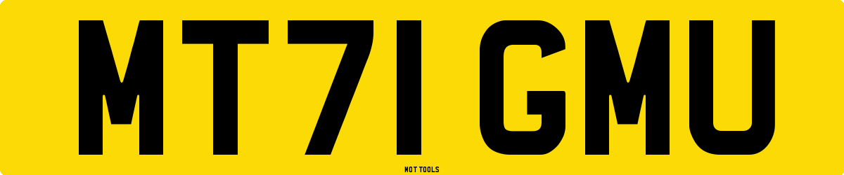 MT71GMU MOT Check