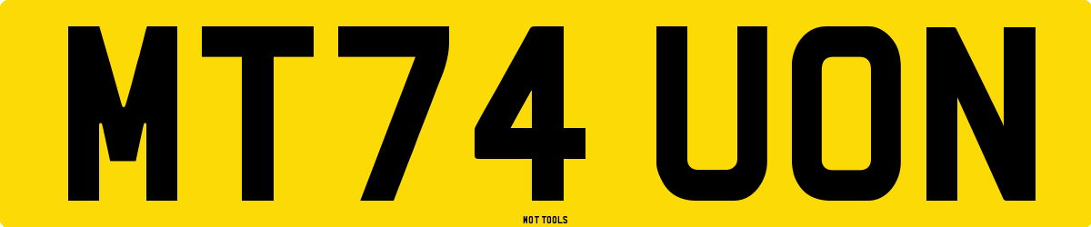 MT74UON MOT Check
