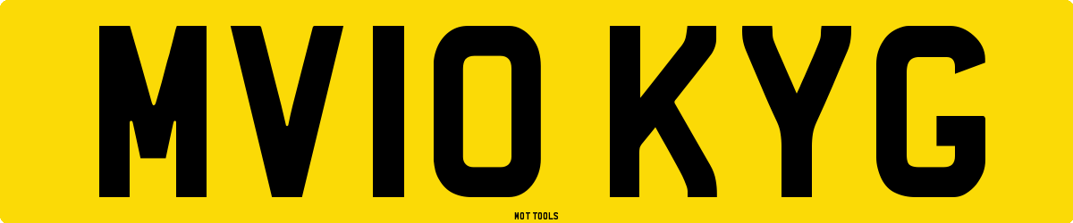 MV10KYG MOT Check