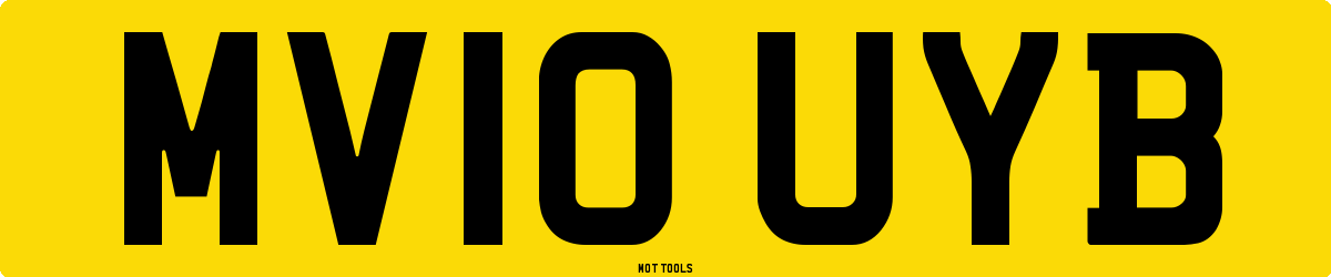 MV10UYB MOT Check