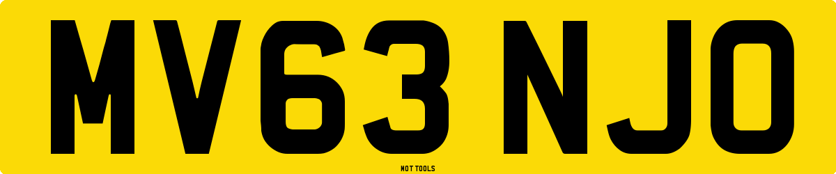MV63NJO MOT Check