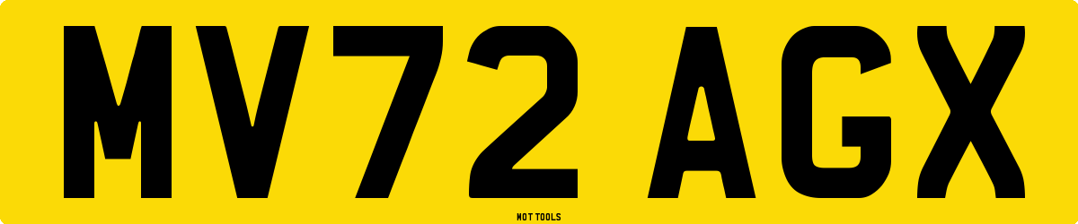 MV72AGX MOT Check
