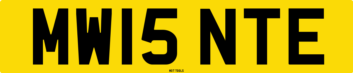 MW15NTE MOT Check