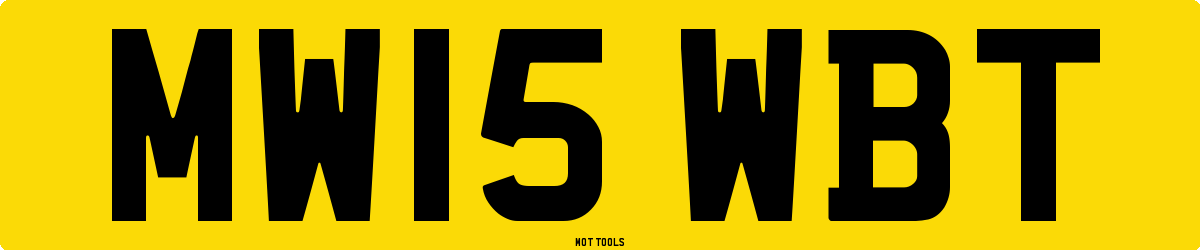 MW15WBT MOT Check