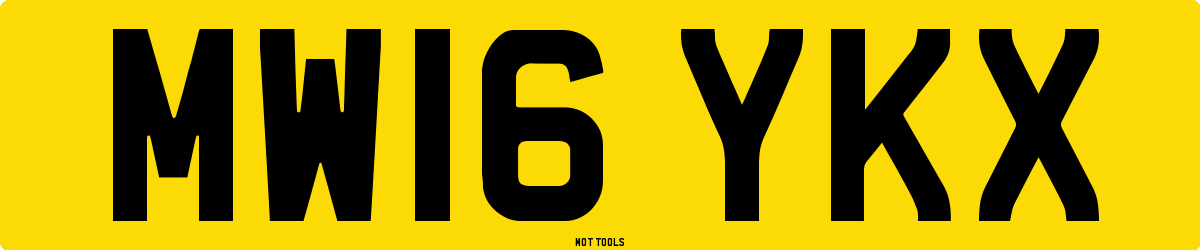 MW16YKX MOT Check
