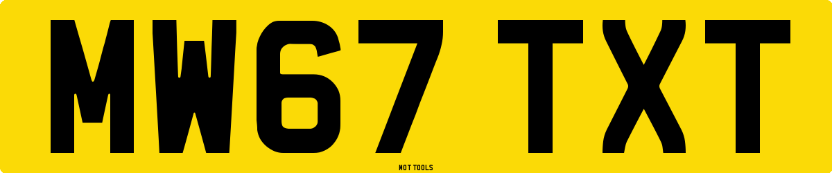MW67TXT MOT Check