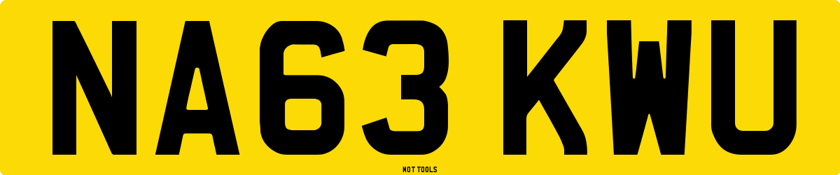 NA63KWU MOT Check