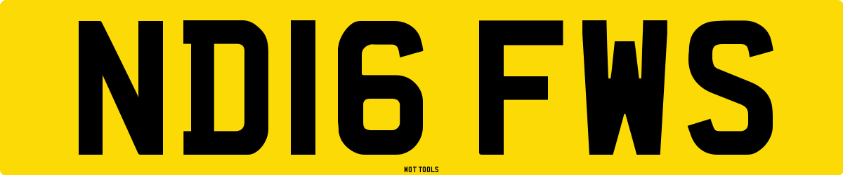 ND16FWS MOT Check