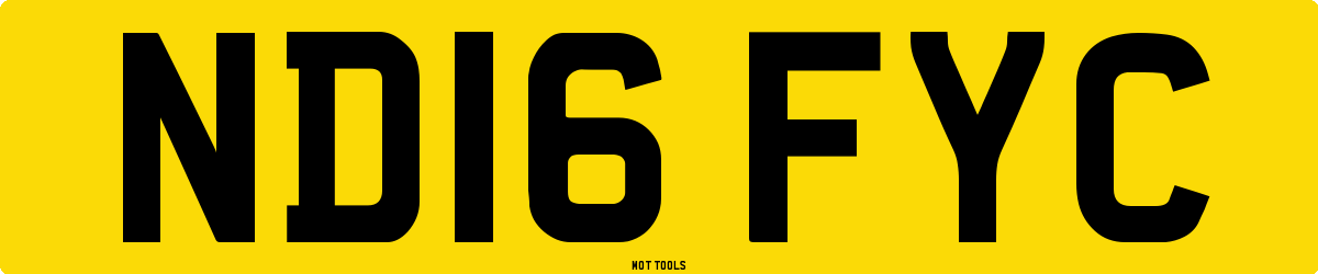 ND16FYC MOT Check
