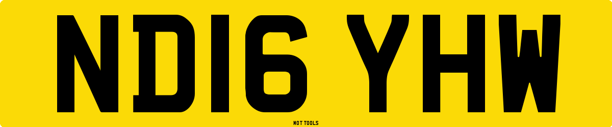 ND16YHW MOT Check