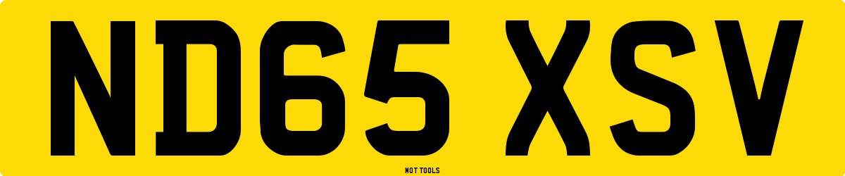 ND65XSV MOT Check