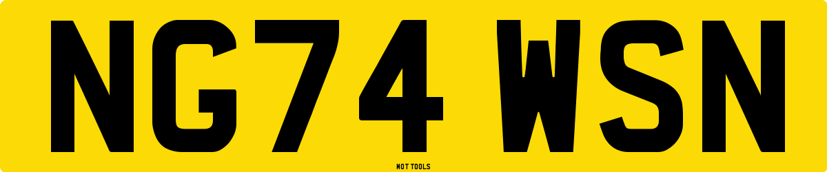 NG74WSN MOT Check