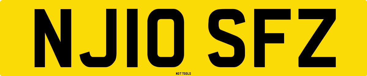 NJ10SFZ MOT Check