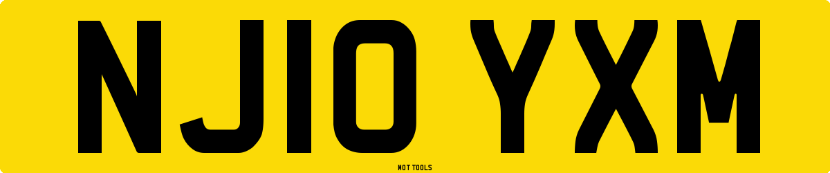 NJ10YXM MOT Check