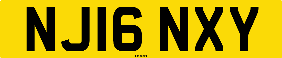 NJ16NXY MOT Check