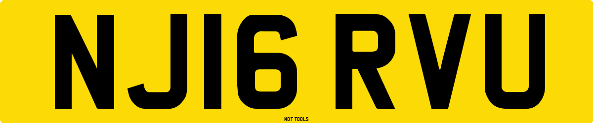 NJ16RVU MOT Check