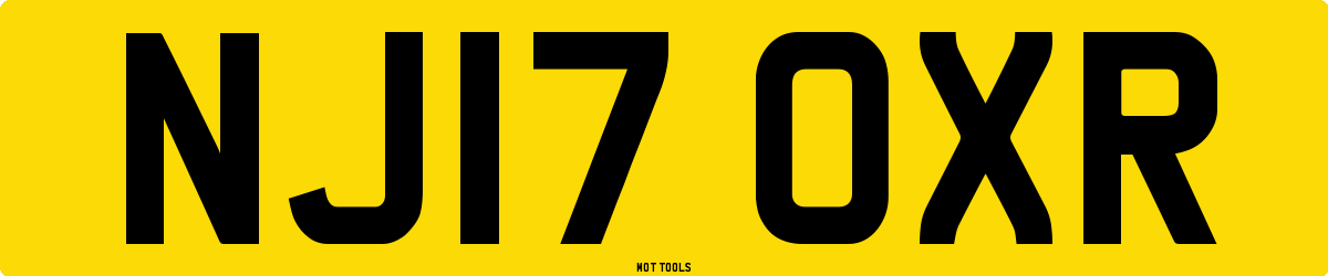 NJ17OXR MOT Check