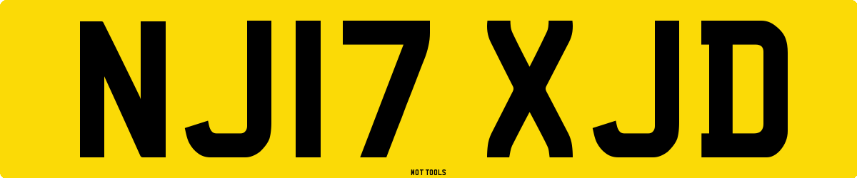 NJ17XJD MOT Check