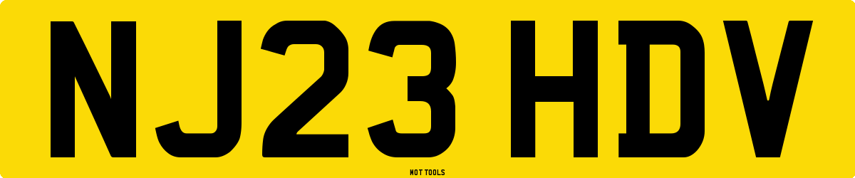 NJ23HDV MOT Check