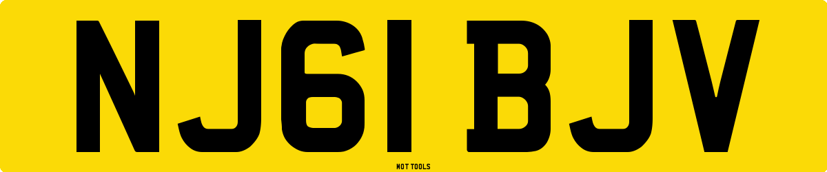 NJ61BJV MOT Check