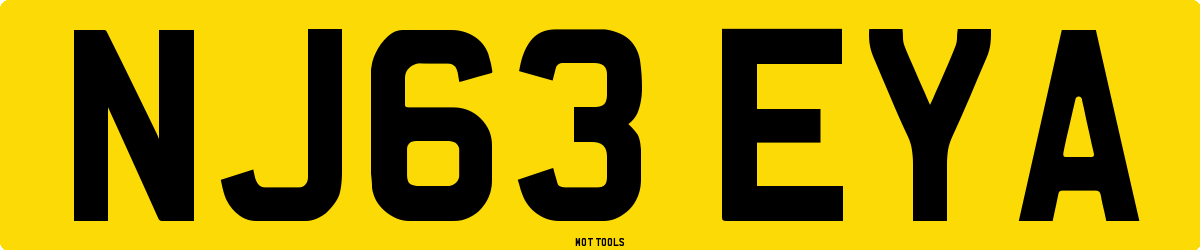 NJ63EYA MOT Check