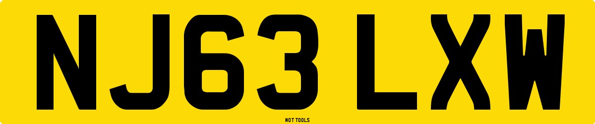 NJ63LXW MOT Check