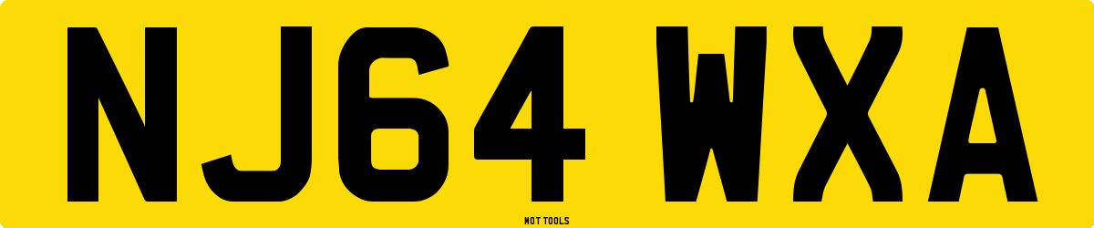 NJ64WXA MOT Check