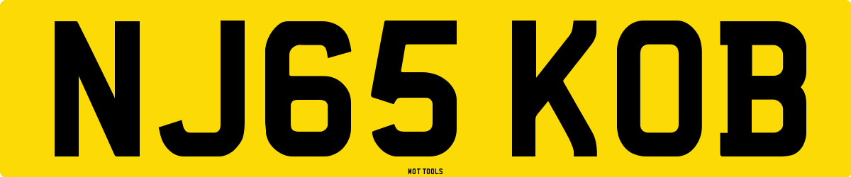 NJ65KOB MOT Check