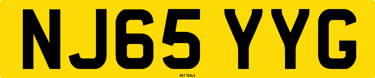 NJ65YYG MOT Check