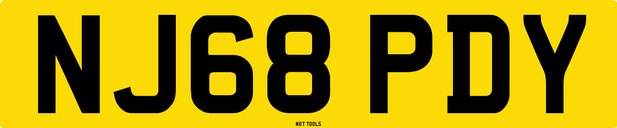 NJ68PDY MOT Check