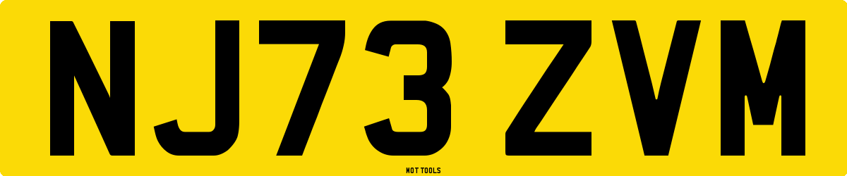 NJ73ZVM MOT Check