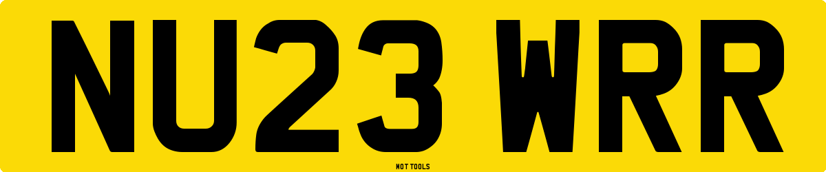NU23WRR MOT Check