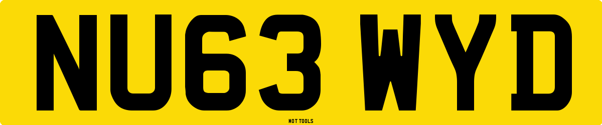 NU63WYD MOT Check