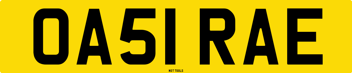 OA51RAE MOT Check