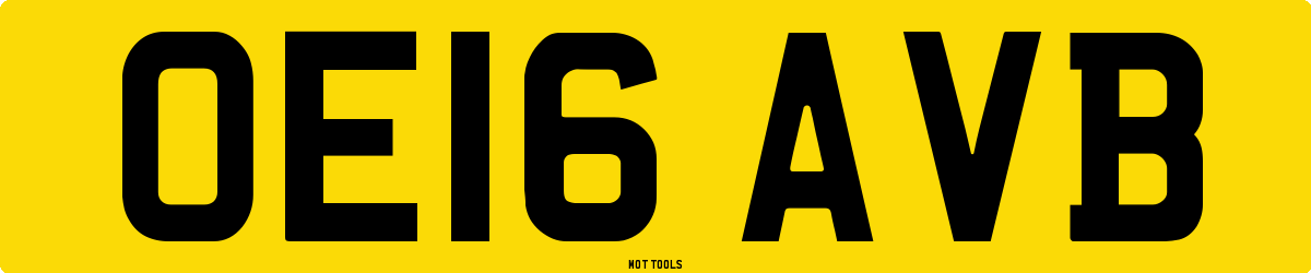 OE16AVB MOT Check