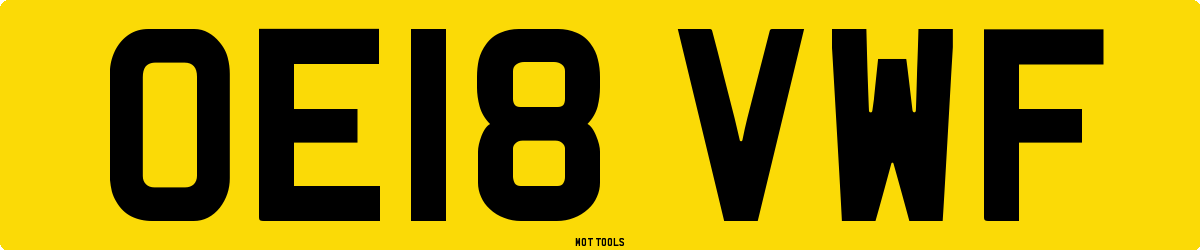 OE18VWF MOT Check