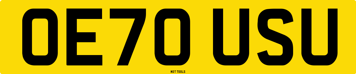 OE70USU MOT Check