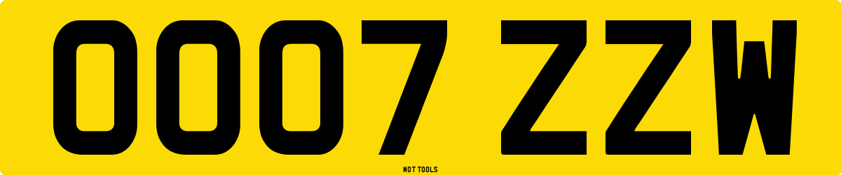 OO07ZZW MOT Check