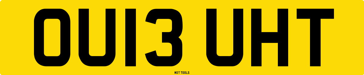 OU13UHT MOT Check