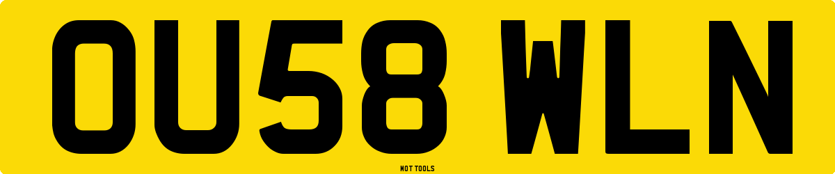 OU58WLN MOT Check