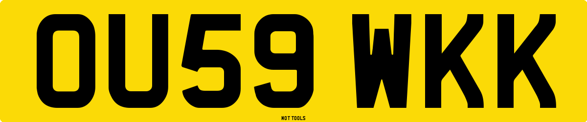 OU59WKK MOT Check