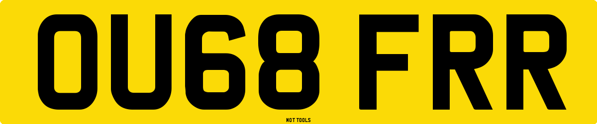 OU68FRR MOT Check