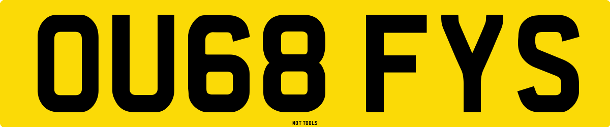 OU68FYS MOT Check