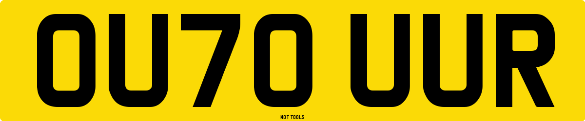 OU70UUR MOT Check