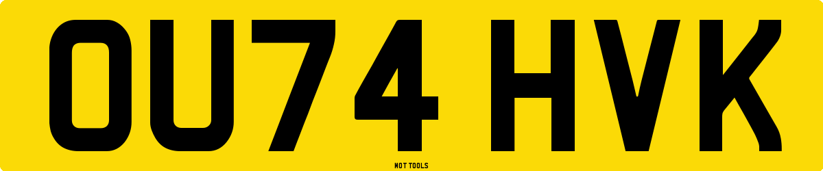 OU74HVK MOT Check