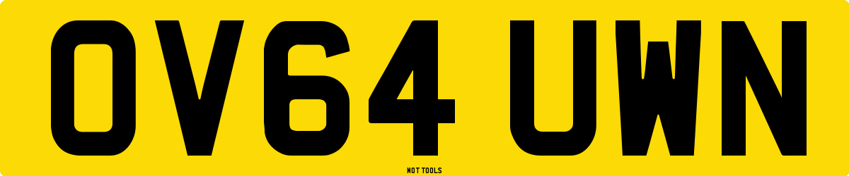 OV64UWN MOT Check
