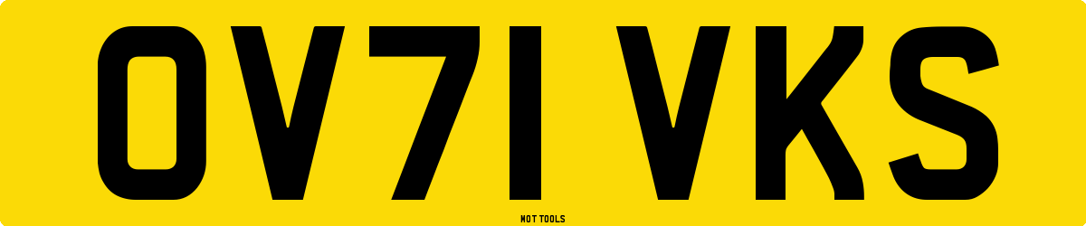 OV71VKS MOT Check